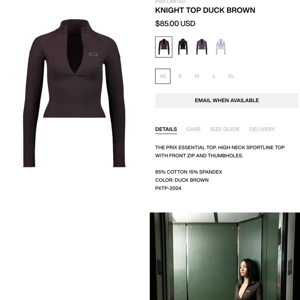 The Limited Women's Knight Top - Duck Brown